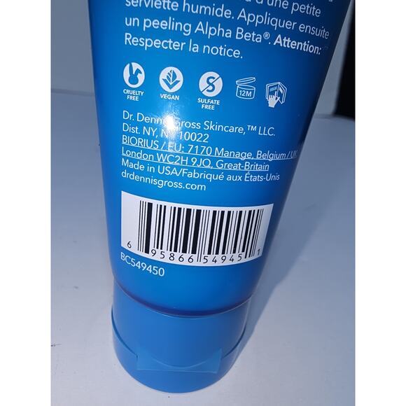 Dr Dennis Gross Hyaluronic Marine MELTAWAY CLEANSER 5oz/150mL SEALED $32 - Picture 4 of 5